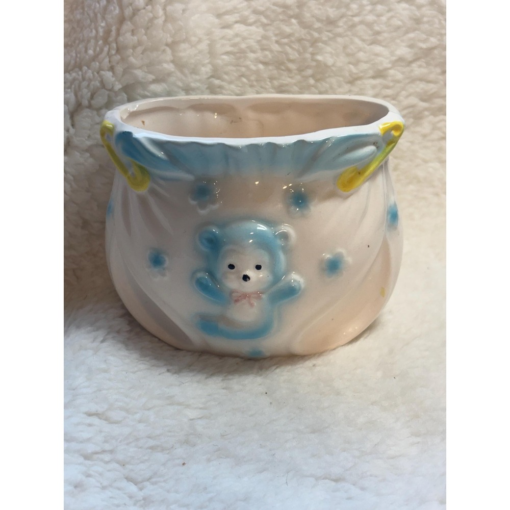 Vintage Parma Baby Diaper Planter from the 1950's